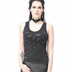 Queen Of Darkness Tank Top - Bats