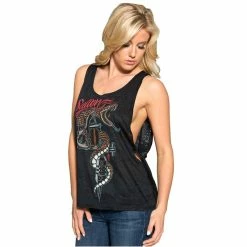 Sullen Angels Burnout Tank Top - Protect The Trade -Banned Alternative Discount Store sullen angels burnout tank top protect the trade 32