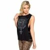 Sullen Angels Muscle Tank Top - Desert Fringe Schwarz