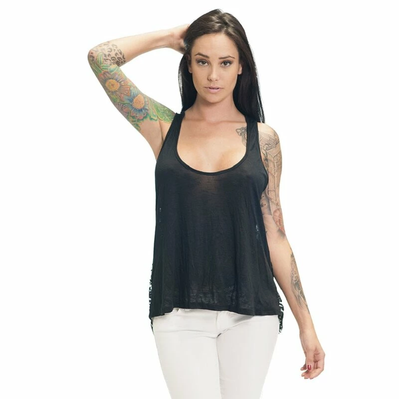 Sullen Angels Tank Top - Crow Spirit Lace 1 Sullen Angels Tank Top - Crow Spirit Lace
