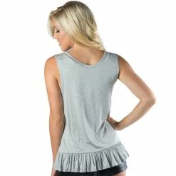 Sullen Angels Tank Top - Sunflower Skull Ruffle -Banned Alternative Discount Store sullen angels tank top sunflower skull ruffle3