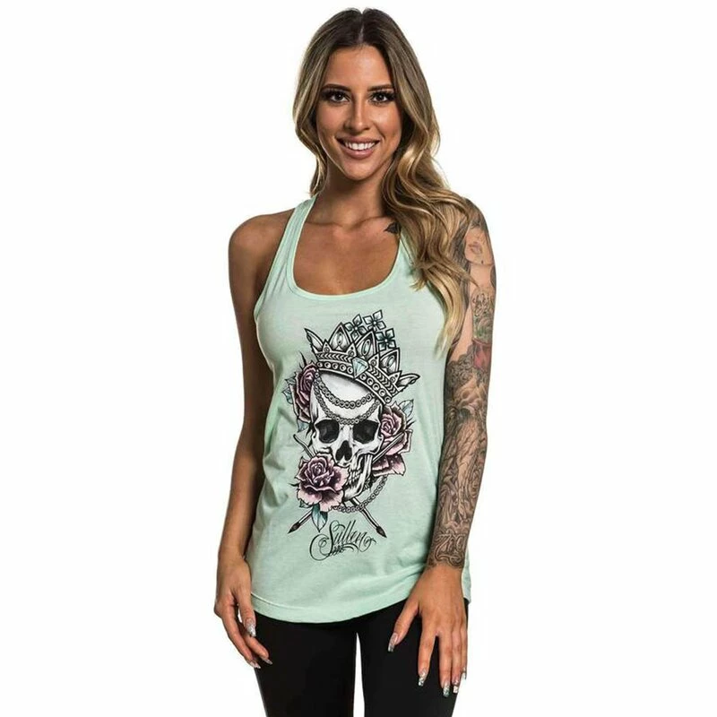 Sullen Clothing Damen Tank Top - Diamond Queen 1 Sullen Clothing Damen Tank Top - Diamond Queen