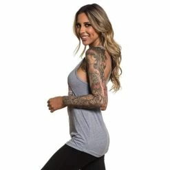 Sullen Clothing Damen Tank Top - Headcase 6 Sullen Clothing Damen Tank Top - Headcase -Banned Alternative Discount Store sullen clothing damen tank top headcase3