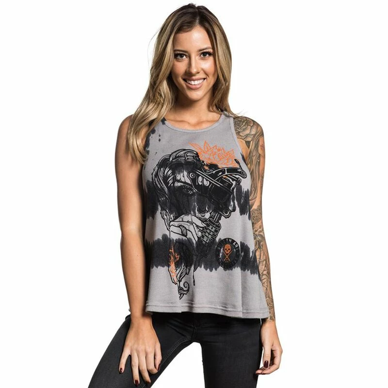 Sullen Clothing Damen Tank Top - Ink Machine 1 Sullen Clothing Damen Tank Top - Ink Machine