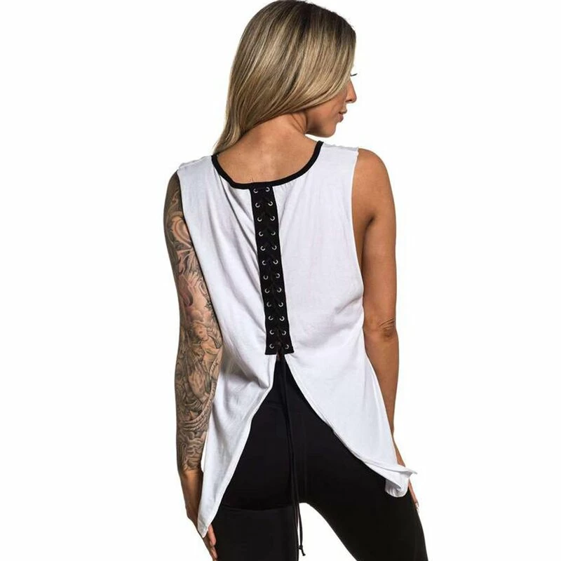Sullen Clothing Laceback Tank Top - Dark Wreath 3 Sullen Clothing Laceback Tank Top - Dark Wreath – Bild 3