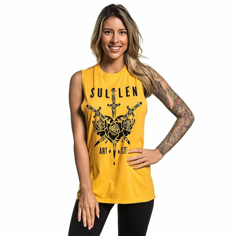 Sullen Clothing Muscle Tank Top - 3 Swords 1 Sullen Clothing Muscle Tank Top - 3 Swords