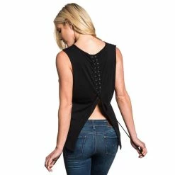 Sullen Clothing Tank Top Mit Schnürung - Jack Dow -Banned Alternative Discount Store sullen clothing tank top mit schnuerung jack dow3