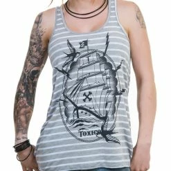 Toxico Girlie Tank Top - Homeward -Banned Alternative Discount Store toxico girlie tank top homeward 32